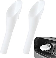Hbxdeco 2PCS Fuel Filler Gas Tank Funnel Tube, 8U5Z17B068B Fuel Tank Filler Tube Neck Sleeve Replace