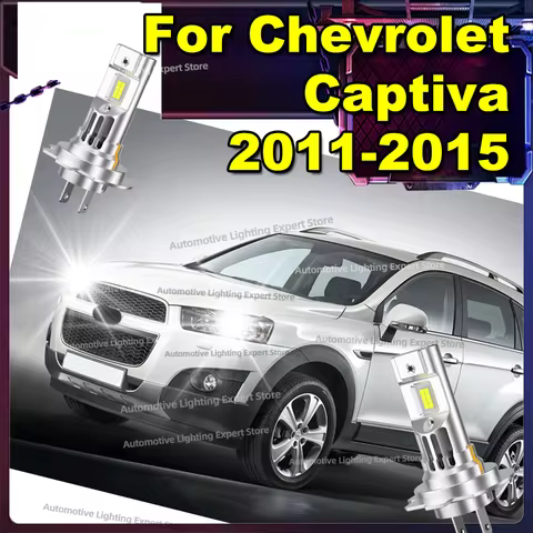 Car LED Headlights Canbus Lamps 6000K LED Bulbs Plug And Play For Chevrolet Captiva 2011 2012 2013 2
