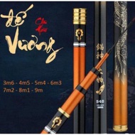 Emperor and Vassal Hand Rod, 6h hardness, free extra tip to load fish up to 12kg adcvb8888