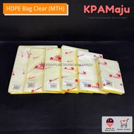 HDPE Plastic Bag Clear (MTH) - Plastic Bag Clear, Plastic HDPE (4"x6", 5"x8", 5.5"x9", 6"x9", 7"x9", 8"x10")