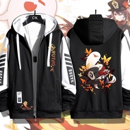 ใหม่ Genshin ผลกระทบ Yuanshen แจ็คเก็ตเกมผีน่ารักอุปกรณ์ต่อพ่วง Unisex Hooded เสื้อกันหนาวฤดูใบไม้ร่