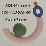2020 Primary 3 (P3) CA1-CA2-SA1-SA2 English, Math, Science, Chinese, Higher Chinese Exam / Test Papers