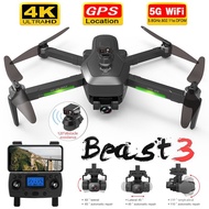 IQYX 【24 hours delivery】【 Ready Stock】ready stock(Free Storage BaG) BEAST 3 SG906 MAX  GPS Drone Las
