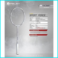 FELET Sport Force White Series Badminton Racket , 4U MAX TENSION 40LBS
