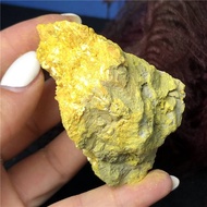 【Flash sale】 AAAAA Beautiful Natural Orpiment Arsenic Sulfide Crystal Rock Mineral Reiki Healing Dec