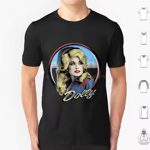Vintage Dolly Parton's Gift Men Women T Shirt 6xl Cotton Cool Tee Vintage Dolly Partons Men Women Wh