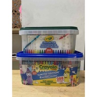 Crayola Crayon Tub (240ct/288ct), Bulk Crayon Set, Kids Coloring & Art Supplies Crayon for Kids Cray