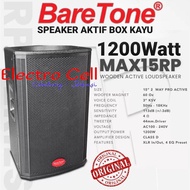 Salon Aktif Box Kayu / Speaker Active 15inch Baretone MAX15RP Original