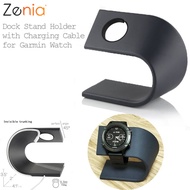 Zenia แม่พิมพ์ทำขนมด็อกตั้งโต๊ะแท่นวางสำหรับ Garmin Fenix 8/E AMOLED 7X/7/7S/6X/6/6S Pro Sapphire So