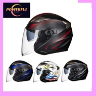 Motorcycle Helmet Topi Keledar GXT708 Double Lens Motorcycle Helmet Half Helmet