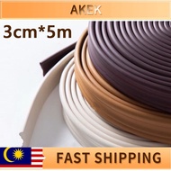 READY STOCK 3CM FOAM WAINSCOTING/ WALL SKIRTING/ BINGKAI/ WAINSCOATING/ 5METER PER ROLL
