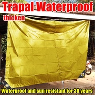 Waterproof Tarpaulin Durable for 50 years Original thickening by 300%double-sided coating with holes