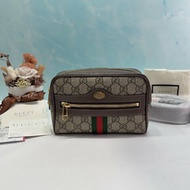 GUCCI Ophidia GG老花帆布腰包