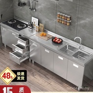 White Simple Storage Cabinet Cupboard Kitchen Full Stove Integrated Small Apartment 304 Objects Over