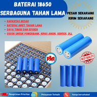 Baterai Powerbank Senter Kipas 18650 Battery Serbaguna Kualitas