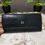 Oroton Black Long Wallet