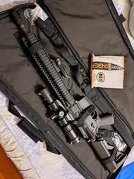 KWA M4A1 RIS2-DD護木 KWA VM4 噴火豬12吋 改M170彈簧以及周邊強化套件 含1.5-4倍狙擊鏡