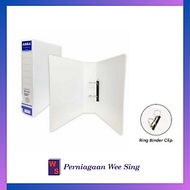 [WEE SING] ABBA 2D 40MM RING FILE - WHITE