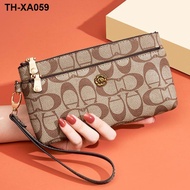 Clutch bag for women 2023 new style hand bag fashionable and versatile coin purse mobile phone bag one-piece large capacity single shoulder crossbody bag