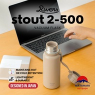 RIVERS - VACUUM FLASK STOUT 2-500ML DOUBLE WALL INSULATION BOTTLE DAILY DRINKWARE
