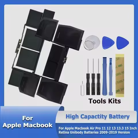 A1582 A1953 A1527 A1965 A1331 A1406 Battery For Macbook Air Pro 11 12 13 13.3 15 Inch Retina Unibody
