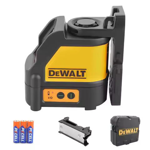 DEWALT DW088CG Laser Level 2-Line Cross Line Green Light Automatic Leveling High Precision Horizonta