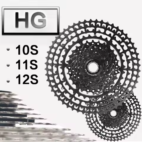 HG 12-speed Cassette Mountain Bike 11 50 52 Cassette 10 11 12 Speed Bicycle Freewheel Ultralight 10-