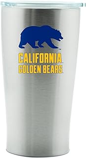 NCAA California - Berkeley Golden Bears 14oz Double Wall Stainless Steel Thermo Cup with Lid