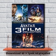 DVD Avatar 1-3 (2009-2025) Sub ID
