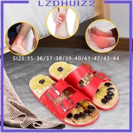 [Lzdhuiz2] Acupressure Massage Slippers Gifts Universal Summer Non Slip Massaging Shoes