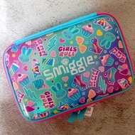 [Ready Stock] Australia Smiggle Double-Layer Pencil Case Cartoon Creative Multifunctional Storage Stationery Box Student Large-Capacity Pen