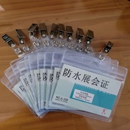 (card conbo) 304 stainless steel card clip, worker card, nameplate clip, worker card