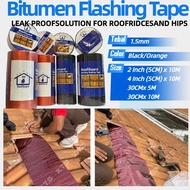 5M / 10M SAF TAPE / SEALFIX Dry Fix Roof Ridge Leak Proof Bitumen Poly Tape Band Getah Bumbung Rabun