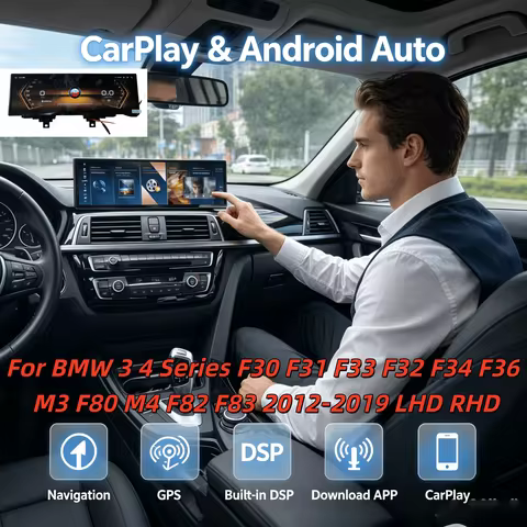 14.9" For BMW 3 4 Series F30 F31 F33 F32 F34 F36 M3 F80 M4 F82 F83 2012-2019 Android Carplay Auto Ra