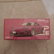 PopRace Miniscale 1 Porsche RWB 997 Pink64/