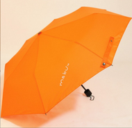 全城熱賣 - 糖果色折疊晴雨傘（橘色）（尺寸:53.5*8K）
