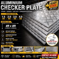 Aluminium Chequered Plate 1.5/2/3mm x 300mm x 300mm