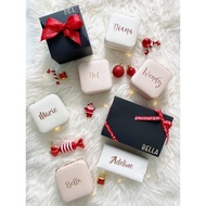 (SG) Gift Idea | Customised Name Accessories Jewelry Box Organizer Storage | Birthday/ Anniversary/ Christmas Gift