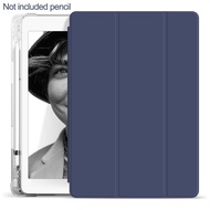 [New] เคสไอแพด gen10 gen9 gen8 gen7 10.2 case iPad Air4 Air5 10.9 Air3/Pro10.5 air2 air1 gen5 gen6 9.7 Pro 11 2020/2021เคส ipad มีช่องใส่ปากกา ฝาหลังโปร่งใส