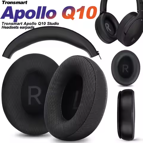 Earphone pads For Tronsmart Apollo Q10 replacement Earpads headphones Earmuffs cloth Memory Covers S