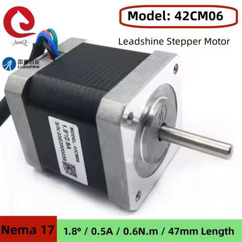 Leadshine Nema17 2Phase Stepping Motor (42CM06) 2.5A/0.6N.m Dia 5mm Shaft For 3D printer,Electric Ma