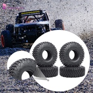 [Menolana] 4x Replaces Eays to Install High Performance Upgrade Part RC Rubber Tires 1.0 inch Tires 