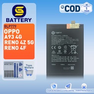 Battery Bateri Compatible For OPPO A92s/ A93 CPH2121/ RENO 4Z 5G/ RENO 4F CPH2065  BLP779