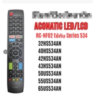 For used A conatic TV Remote RC-NF02 control 32HS534AN,40HS534AN,42HS534AN,43HS534AN,50US534AN,55US5