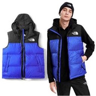 RV城市【The North Face】送》男 款輕量保暖高防潑連帽羽絨背心 700FP鵝絨 防風運動背心_496T