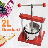 2L Mesin Perah Santan Manual Perah Buah Buahan Manual Perah Carrot Manual Fruit Wine Manual Press Ma