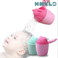 [HMKLD] Cute Cartoon Baby Bath Caps Toddle Shampoo Cup Children Bathing Bailer Baby Shower Spoons Child Washing Hair Cup Kids Bath Tool