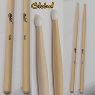 Original &amp; Quality Global Drumstick 7AN &amp; 5AN Nylon Tip &amp; 7A Wood Tip