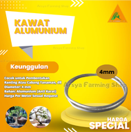 Per meter Kawat Alumunium 4 mm Untuk Tanaman Bonsai