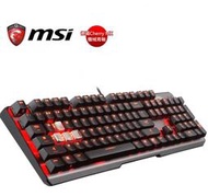 現貨】MSI 微星 GAMING Vigor GK60 機械式 鍵盤 有線 電競 Cherry MX軸 青軸 防鬼鍵